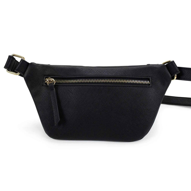 Bridgette Vegan Leather Belt Bag | Crossbody Sling Belt Bags by Travellty