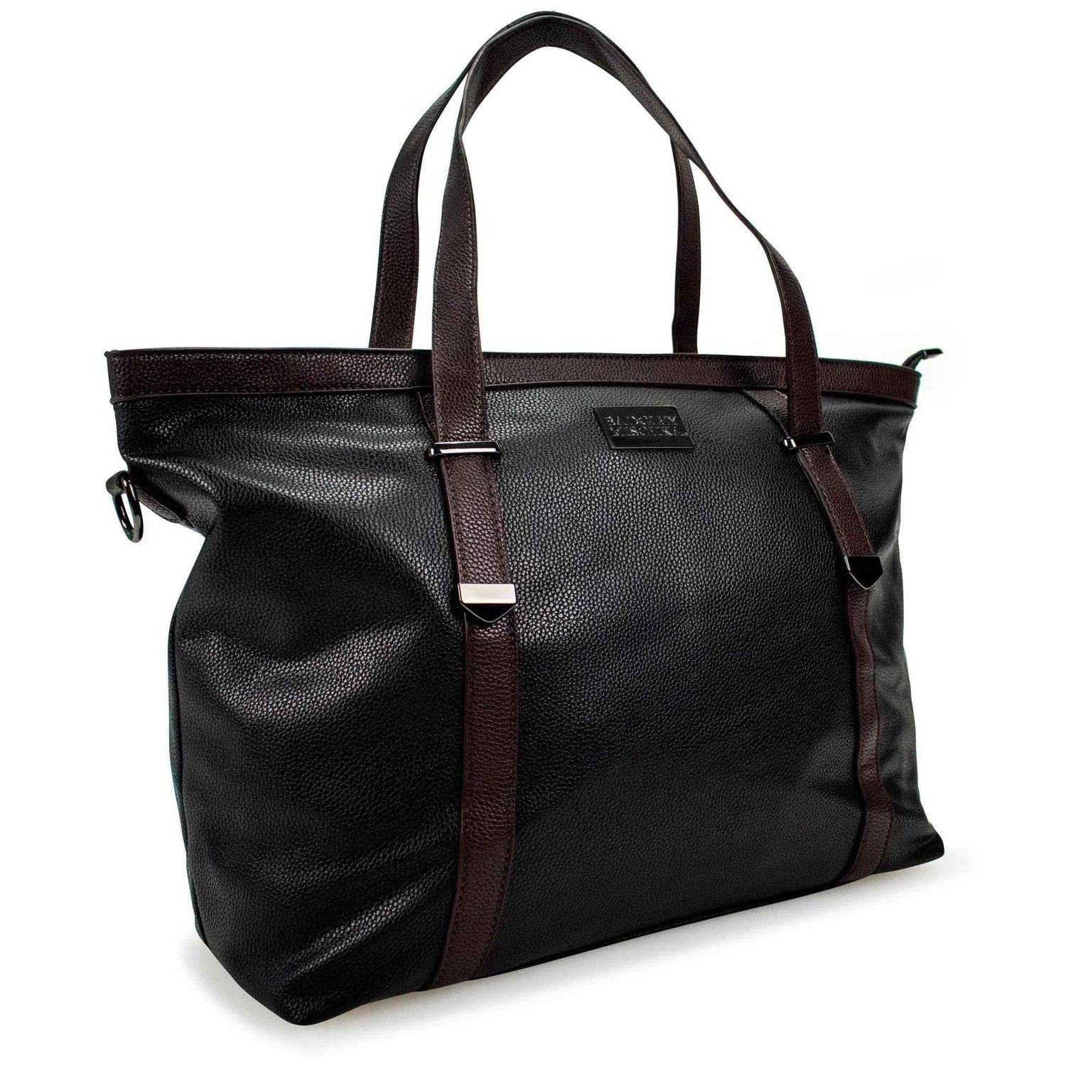 Anna XL Vegan Leather Weekender Duffel Bag Duffel Bags by Travellty