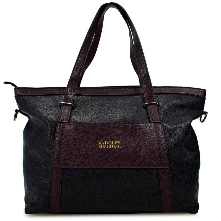 Anna XL Vegan Leather Weekender Duffel Bag Duffel Bags by Travellty
