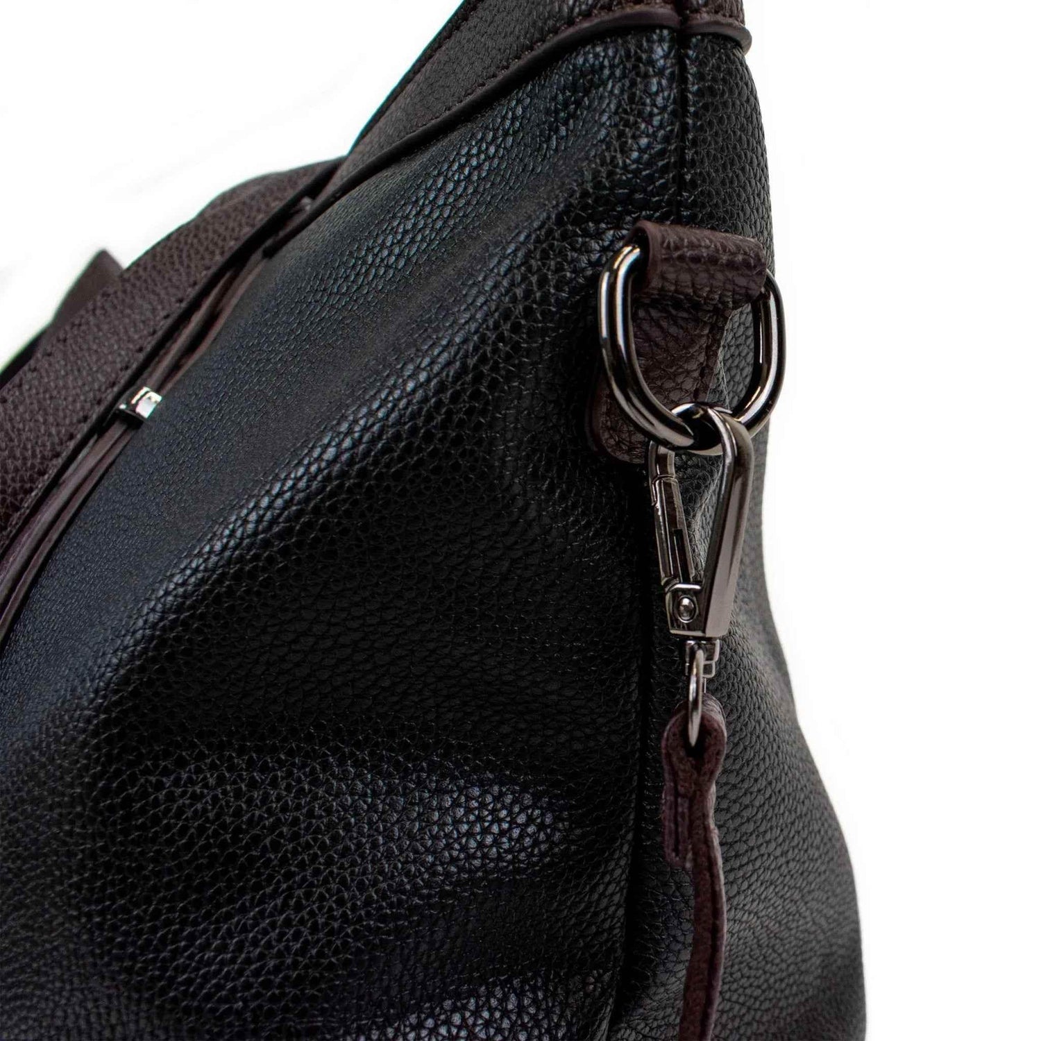 Anna XL Vegan Leather Weekender Duffel Bag Duffel Bags by Travellty