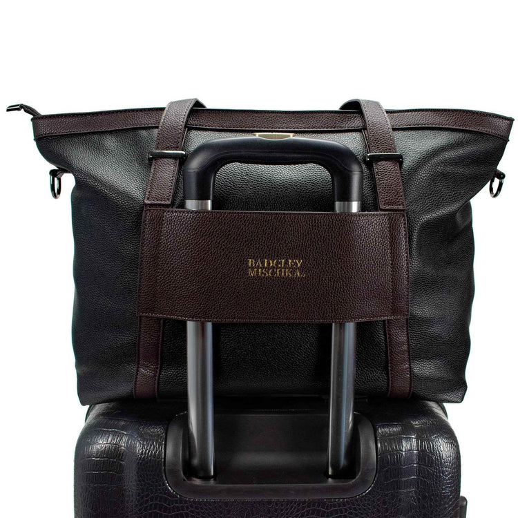 Anna XL Vegan Leather Weekender Duffel Bag Duffel Bags by Travellty
