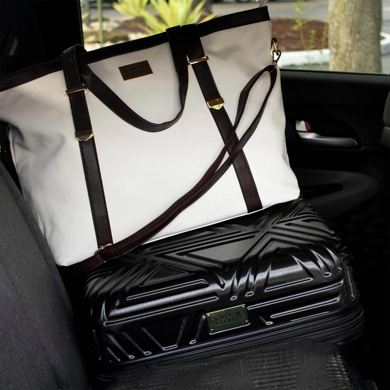 Anna XL Vegan Leather Weekender Duffel Bag Duffel Bags by Travellty