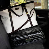 Anna XL Vegan Leather Weekender Duffel Bag Duffel Bags by Travellty