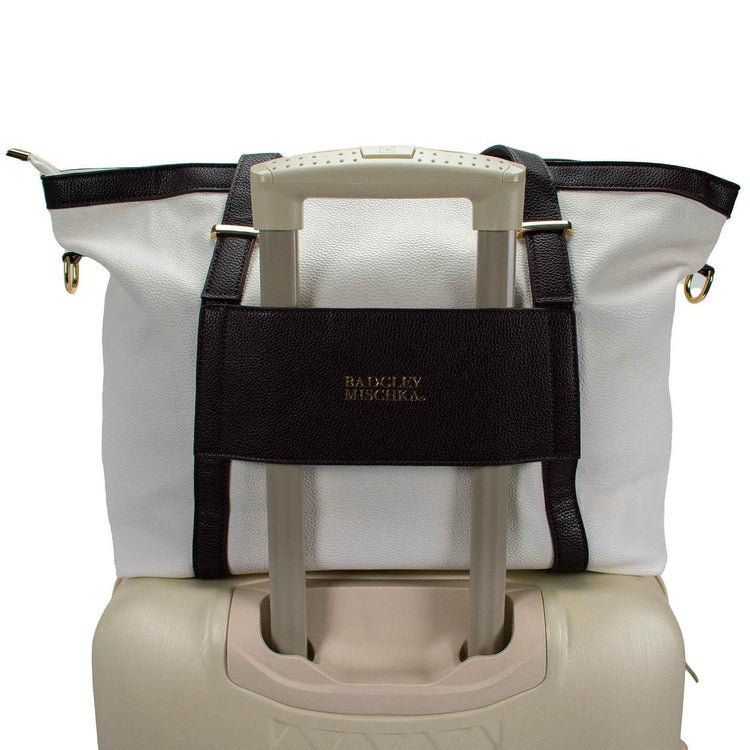 Anna XL Vegan Leather Weekender Duffel Bag Duffel Bags by Travellty