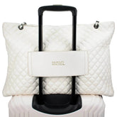 Diana Quilted Vegan Leather Weekender Tote Bag Weekender Bags by Travellty