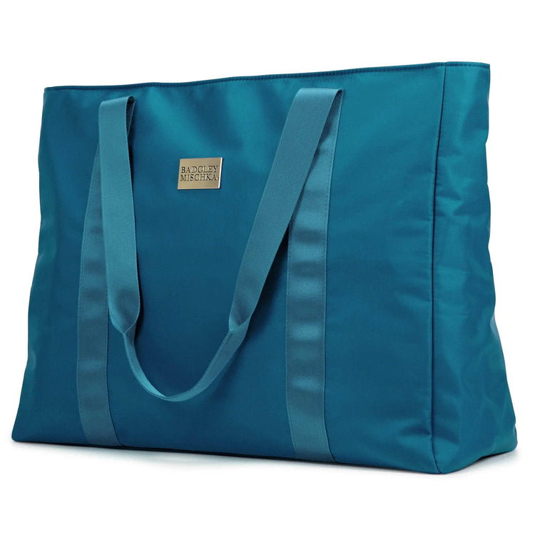 Uncomplicated Nylon Weekender Tote Bag Weekender Bags by Travellty