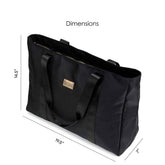 Uncomplicated Nylon Weekender Tote Bag Weekender Bags by Travellty