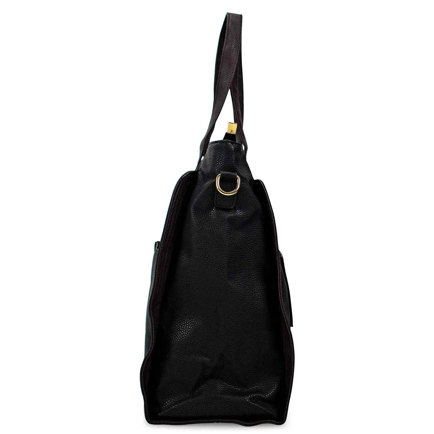 Rose Vegan Leather Weekender Tote Bag Weekender Bags by Travellty
