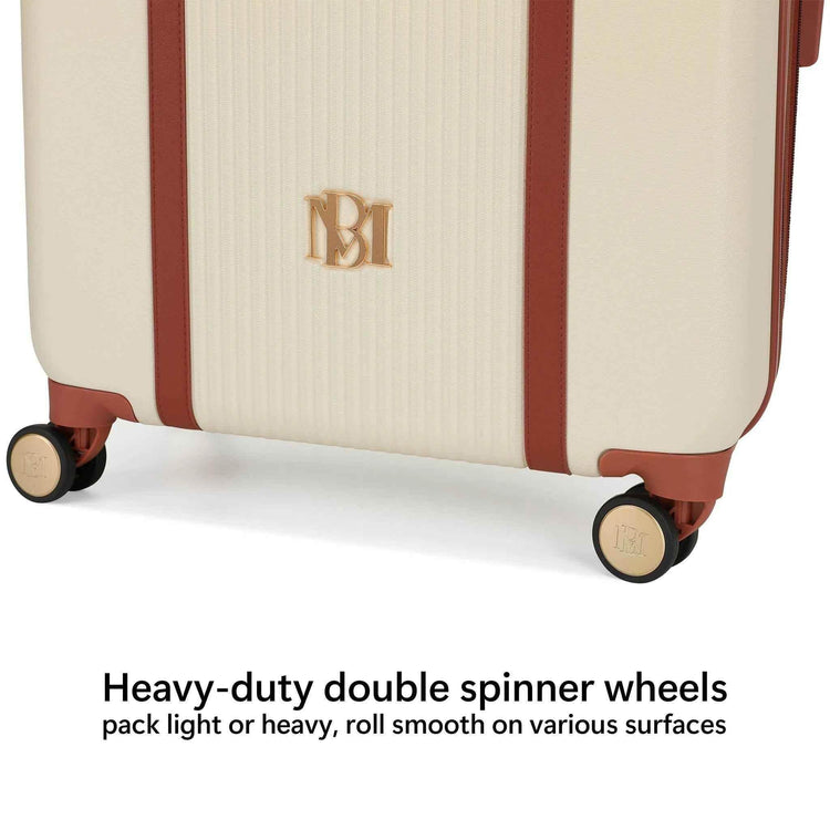Mia 3 Piece Expandable Retro Luggage Set Luggage Sets by Travellty