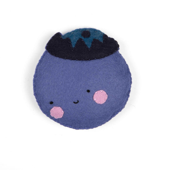 Florian the Bashful Blueberry by Heron Hill Stitch Co.