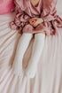 Ruffle Cotton Knee High Socks by Little Mae & Co