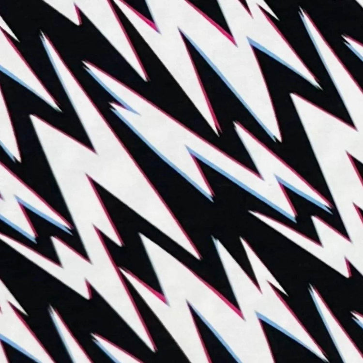 Two Piece Pajama Set Electric Zebra by Khlobe
