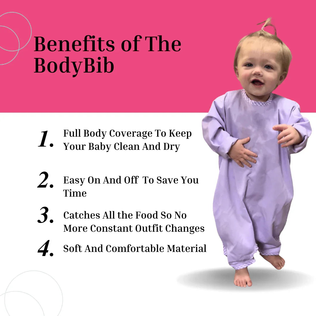 BodyBib Purple Baby & Toddler by BodyBibShop