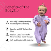 BodyBib Purple Baby & Toddler by BodyBibShop