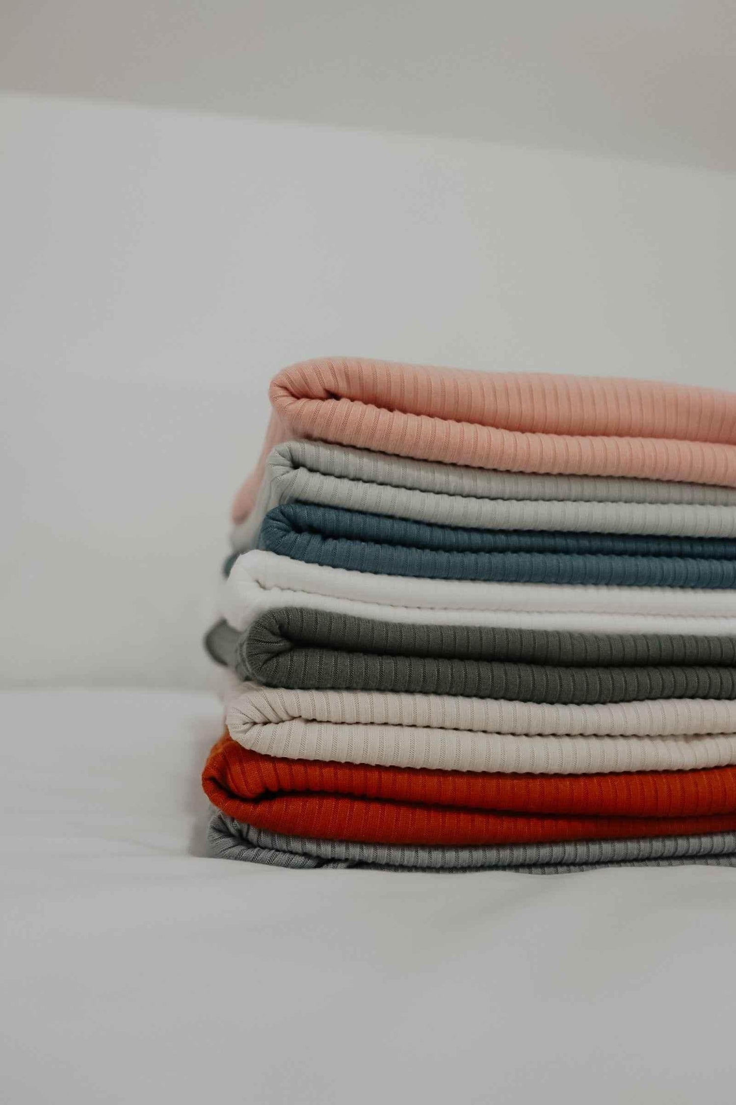 River Ribbed Stretch Swaddle by Little Mae & Co