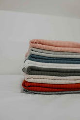 River Ribbed Stretch Swaddle by Little Mae & Co