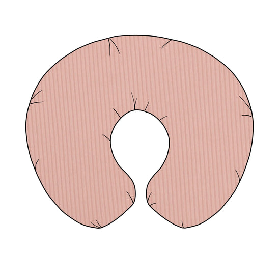 Peony Ribbed Nursing Pillow Cover by Little Mae & Co