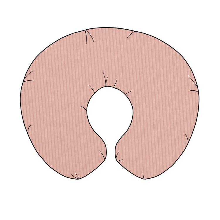 Peony Ribbed Nursing Pillow Cover by Little Mae & Co