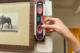 PINK 9-inch torpedo-shaped spirit level for 180/90/45 degrees leveling-- DT5019P Household hand tool by Apollo Tools