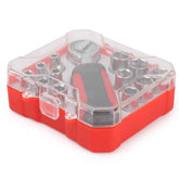 13 Piece ¼ Inch Drive Metric Socket Set - DT5023 Household Tool Kit by Apollo Tools