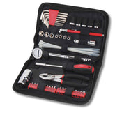 56 Piece SAE Auto Tool Set In Zipper Case - DT9774 Mechanics Tool Kit by Apollo Tools