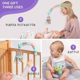 Deluxe Dingle Dangle Baby Gift Set Diaper Changing Distractor by Dingle Dangle Baby USA