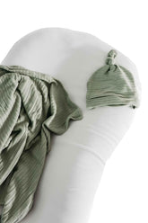 Pearl Ribbed Baby Lounger Cover by Little Mae & Co