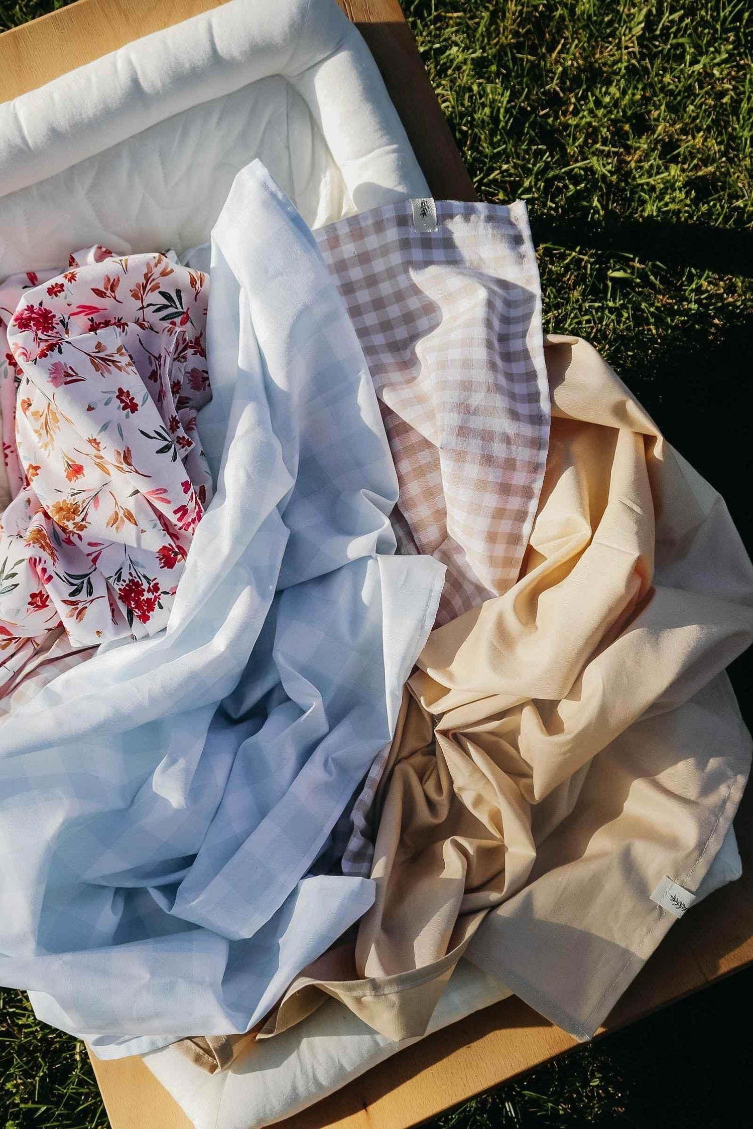Desert Brown Blanket by Little Mae & Co