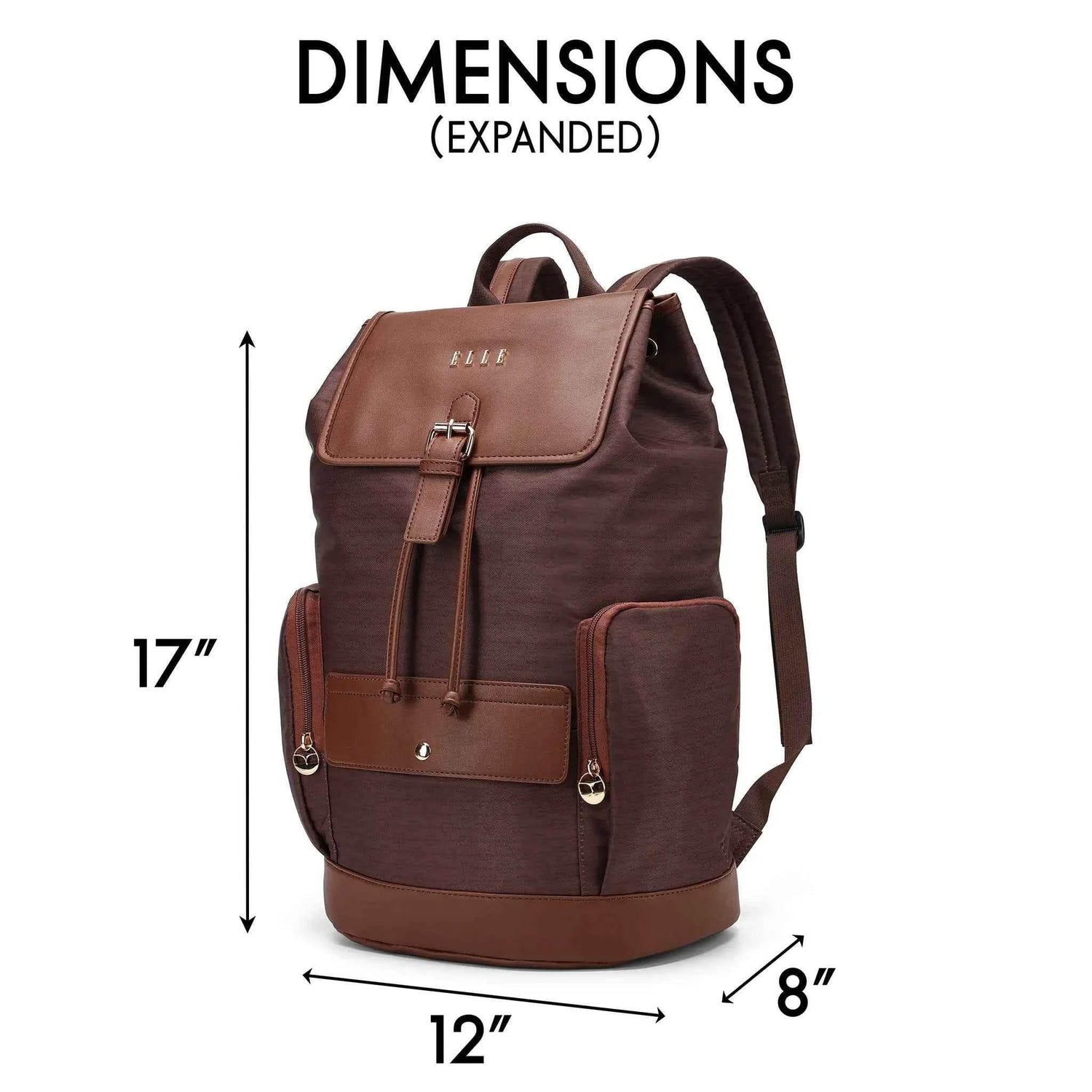 Eleganza 25L Backpack Backpack by ELLE Travel | USA