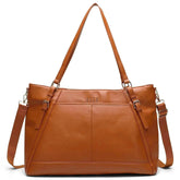 Leisure Luxe 33L Vegan Leather Weekender Tote Bag Weekender Bags by Travellty