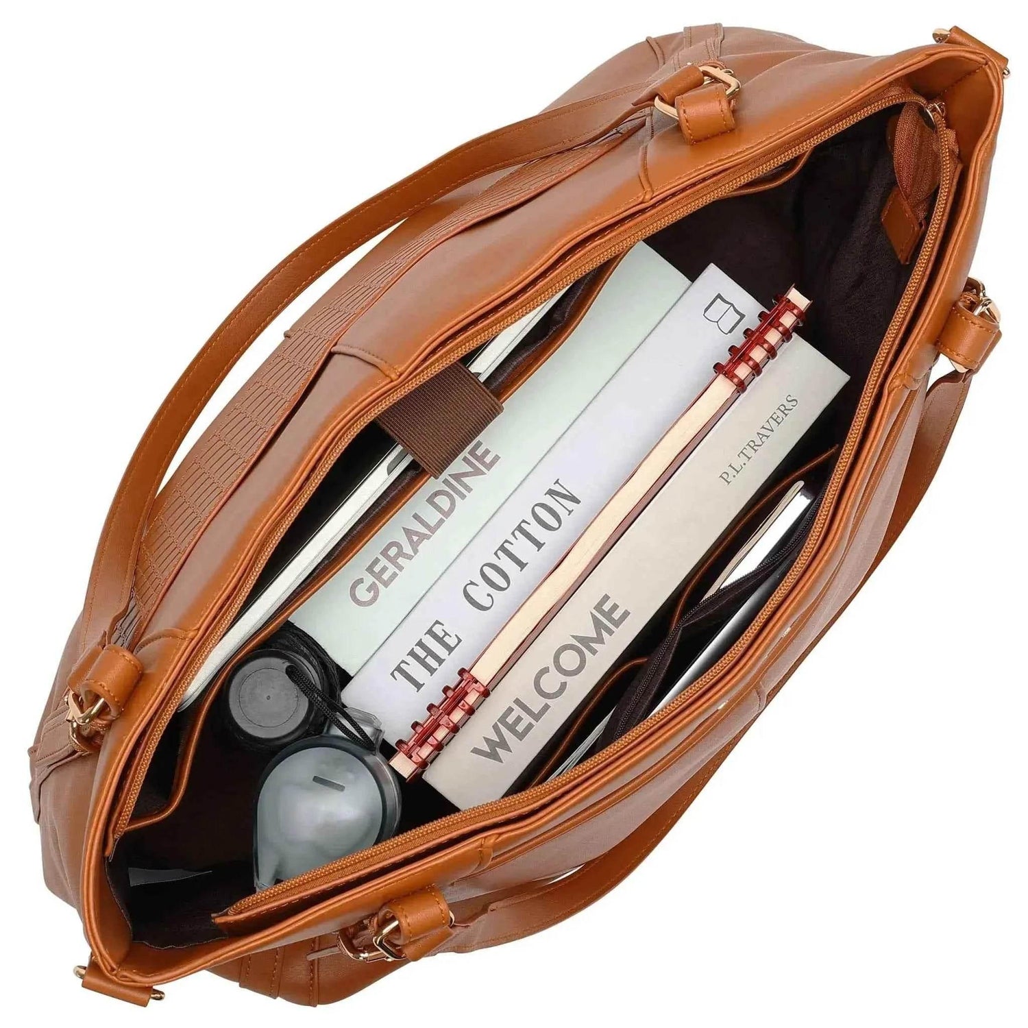 Leisure Luxe 33L Vegan Leather Weekender Tote Bag Weekender Bags by Travellty