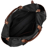 Luxe Journey 30L Twill and Vegan Leather Weekender Duffel Bag Weekender Bags by Travellty