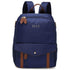 Luxe Journey 18L Twill and Vegan Leather Backpack Backpacks by Travellty