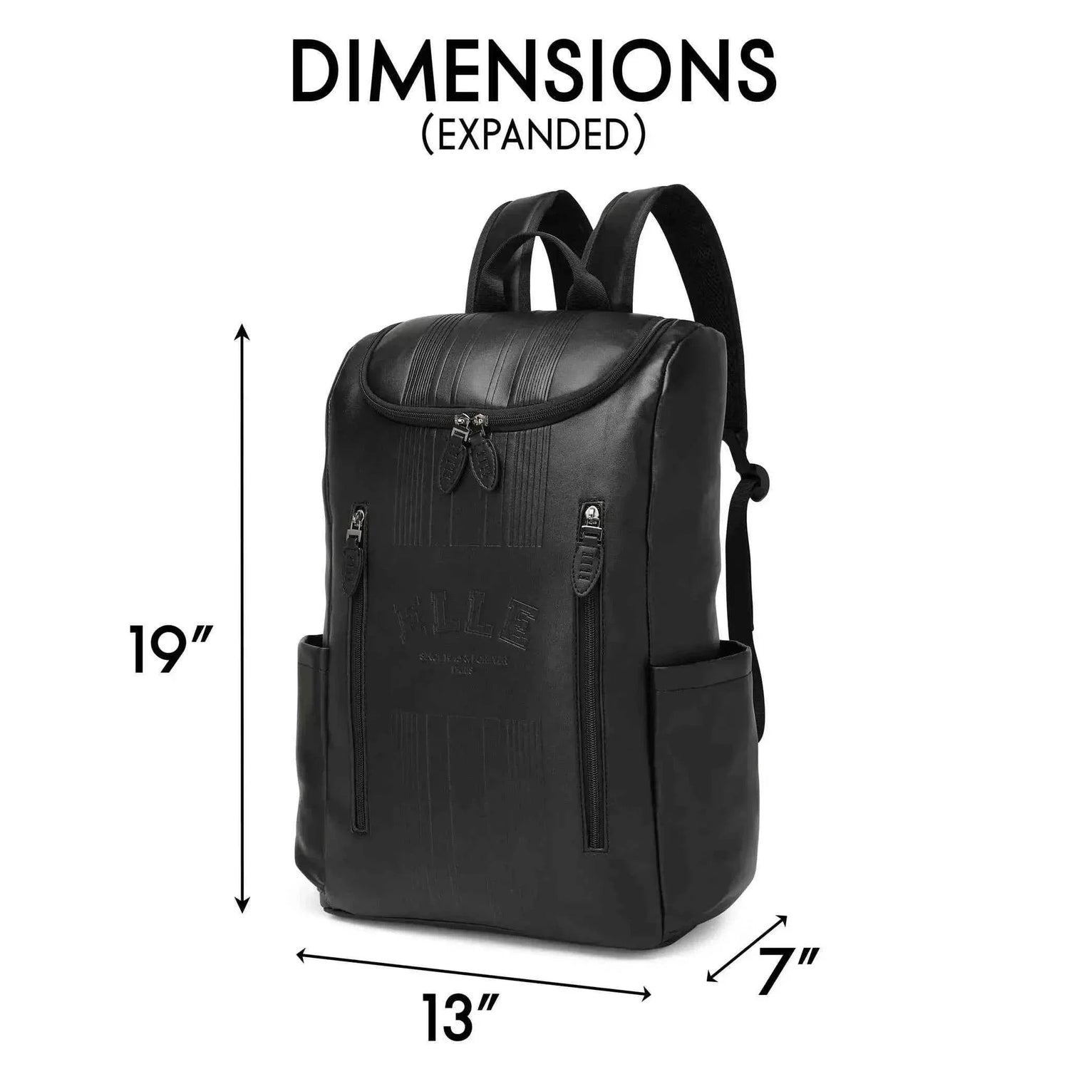Roamer 22L Vegan Leather Backpack Backpacks by Travellty