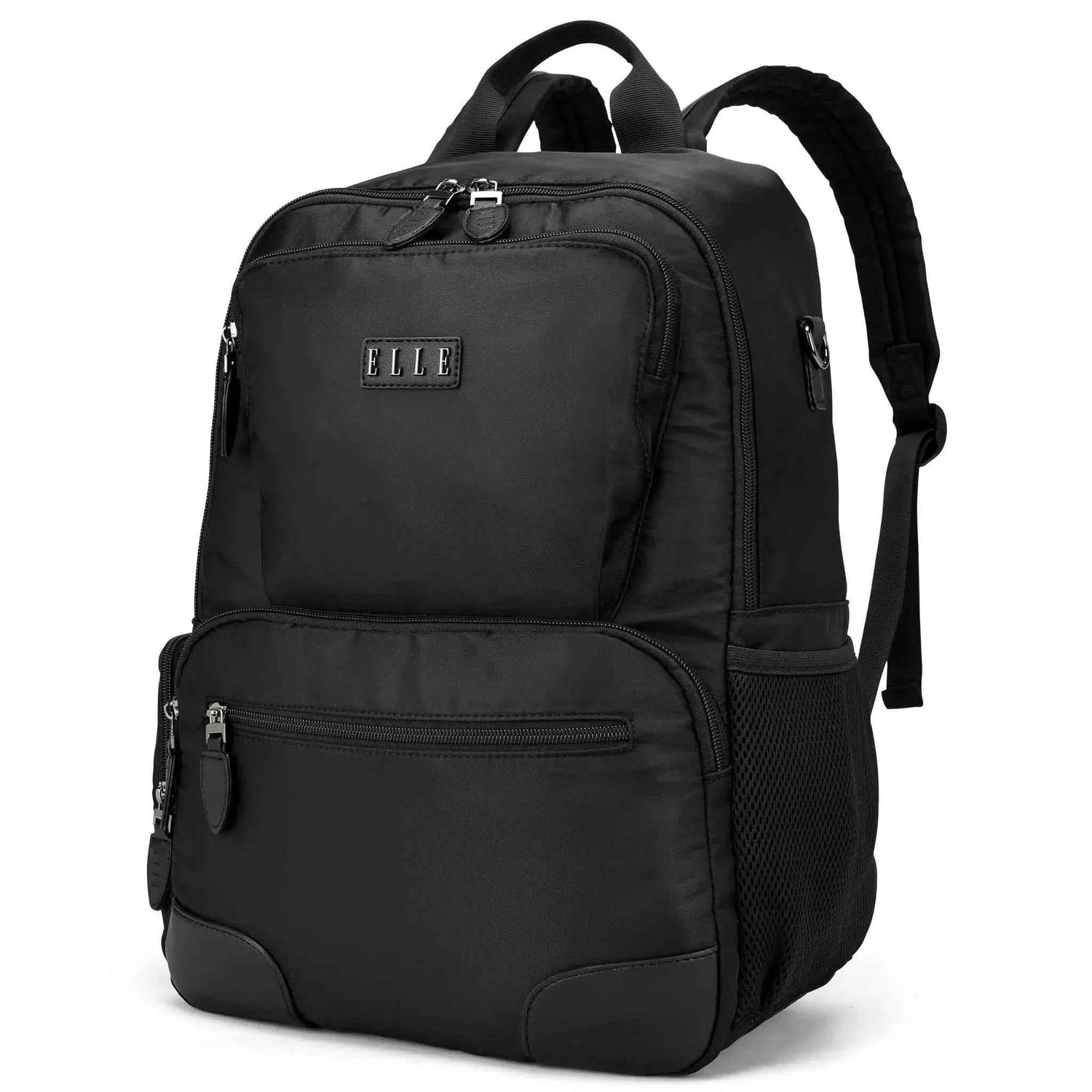 Voyage 20L Twill and Vegan Leather Backpack Backpacks by Travellty