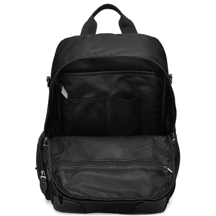 Voyage 20L Twill and Vegan Leather Backpack Backpacks by Travellty