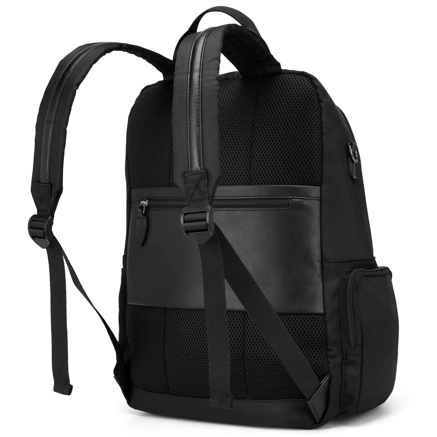 Voyage 20L Twill and Vegan Leather Backpack Backpacks by Travellty