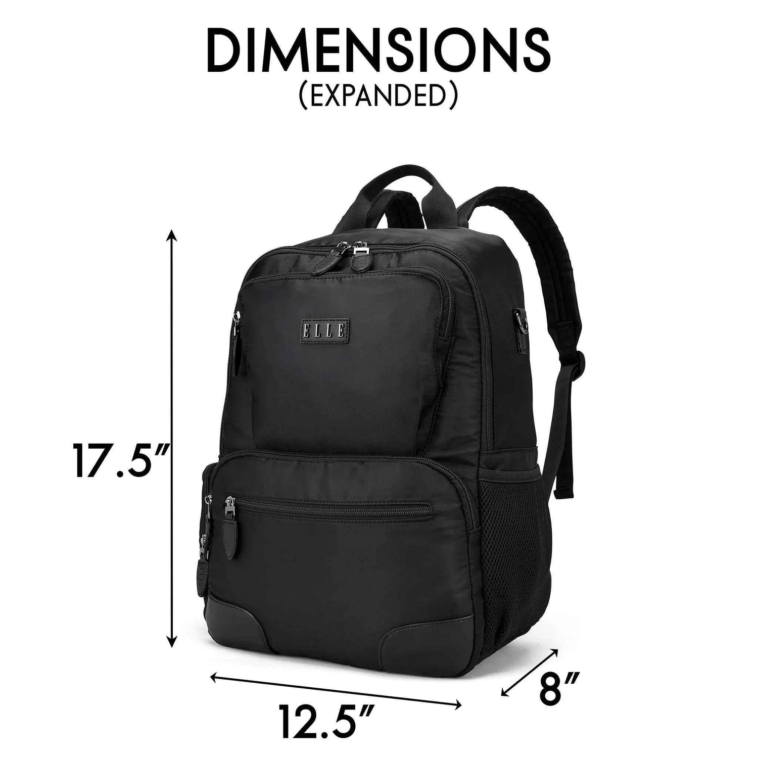 Voyage 20L Twill and Vegan Leather Backpack Backpacks by Travellty