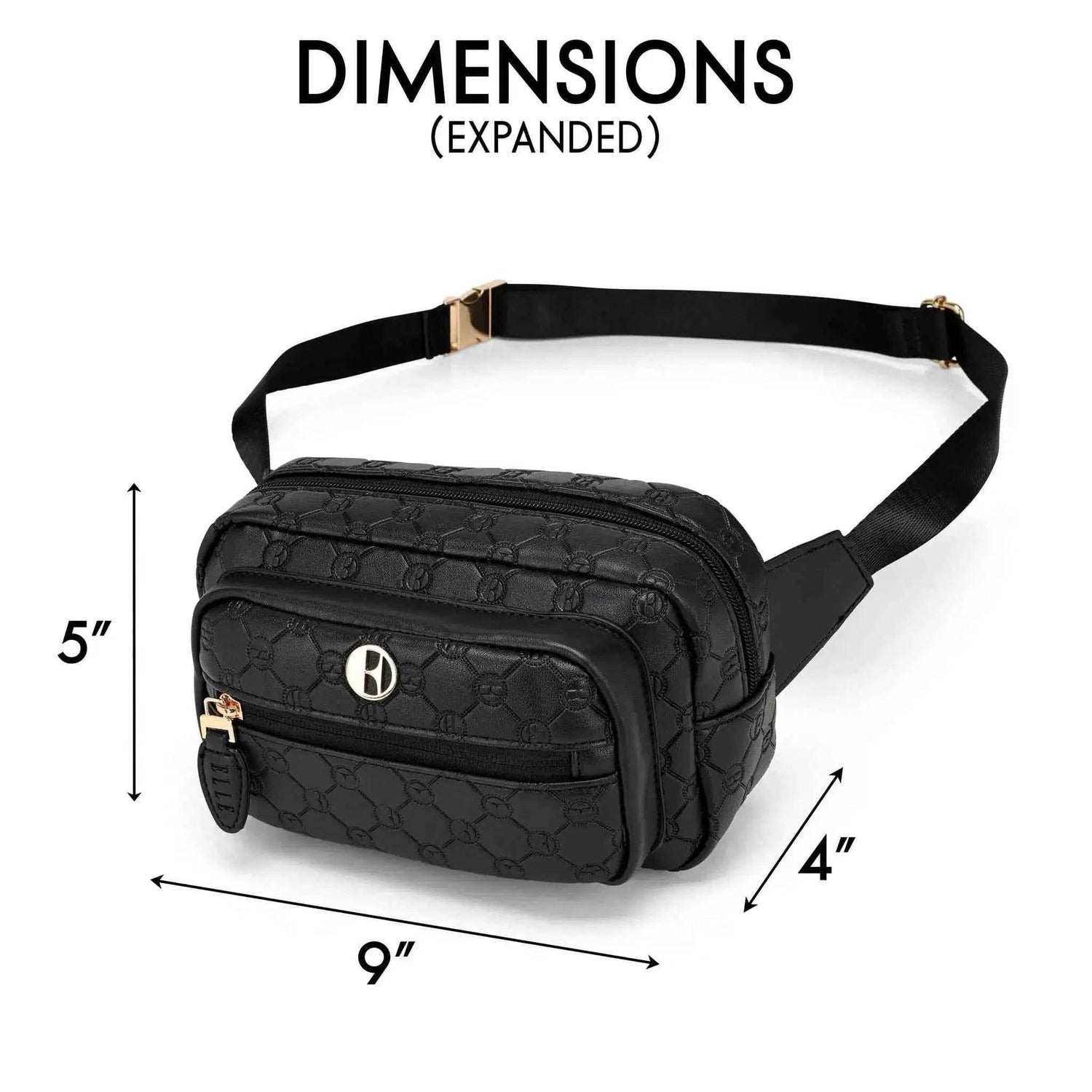 Compass 1.6L Belt Bag | Fanny Pack | Sling | Crossbody Bag Belt Bags by Travellty