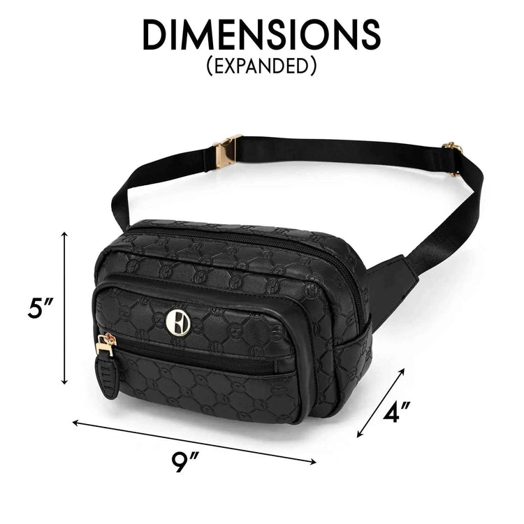 Compass 1.6L Belt Bag | Fanny Pack | Sling | Crossbody Bag Belt Bags by Travellty