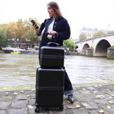 Expedition 3 Piece Expandable Polycarbonate Luggage Set Luggage Sets by Travellty