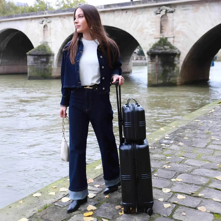 Expedition 3 Piece Expandable Polycarbonate Luggage Set Luggage Sets by Travellty