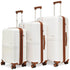 Expedition 3 Piece Expandable Polycarbonate Luggage Set Luggage Sets by Travellty