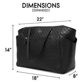 Compass Backpack & Weekender Set Bag Set by ELLE Travel | USA