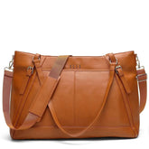 Leisure Luxe 33L Vegan Leather Weekender Tote Bag Weekender Bags by Travellty