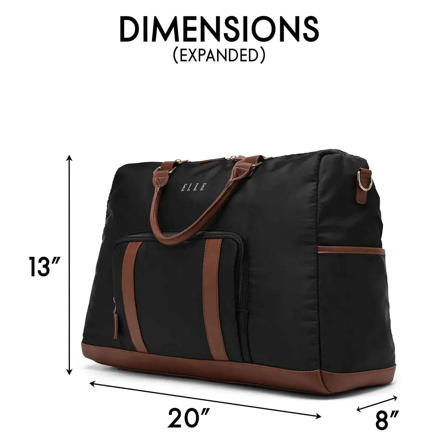 Luxe Journey Backpack & Weekender Set Bag Set by ELLE Travel | USA