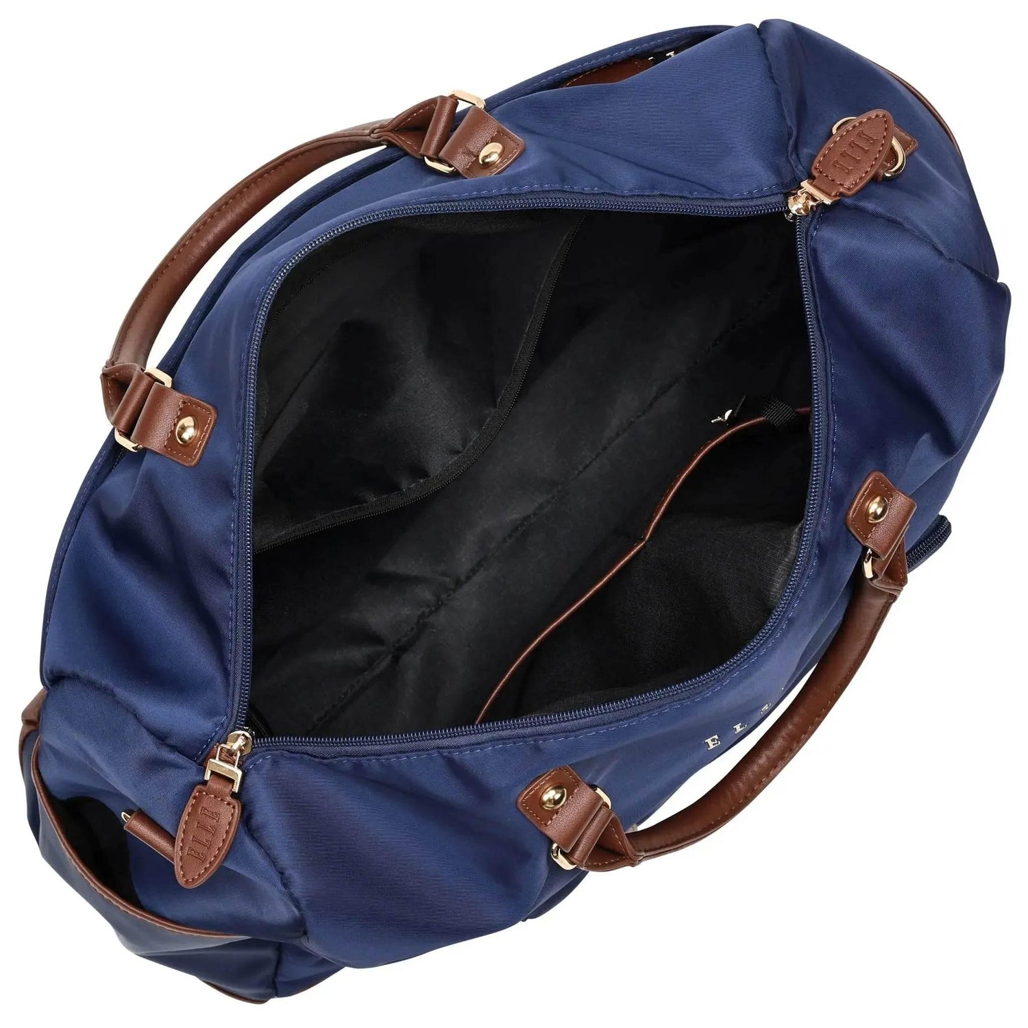 Luxe Journey 30L Twill and Vegan Leather Weekender Duffel Bag Weekender Bags by Travellty