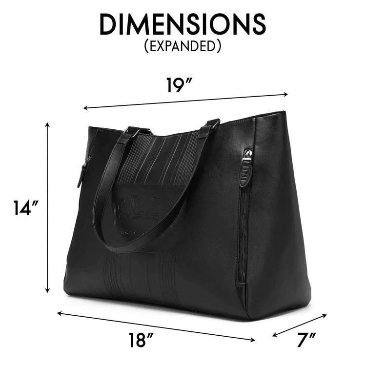 Roamer 24L Vegan Leather Weekender Tote Bag Weekender Bags by Travellty