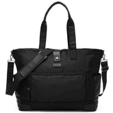 Voyage 25L Twill and Vegan Leather Weekender Tote Bag Weekender Bags by Travellty