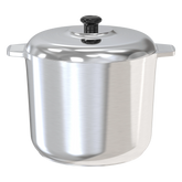 Stock Pot with Lid 10 Quarts Home & Garden by MAGNAWARE